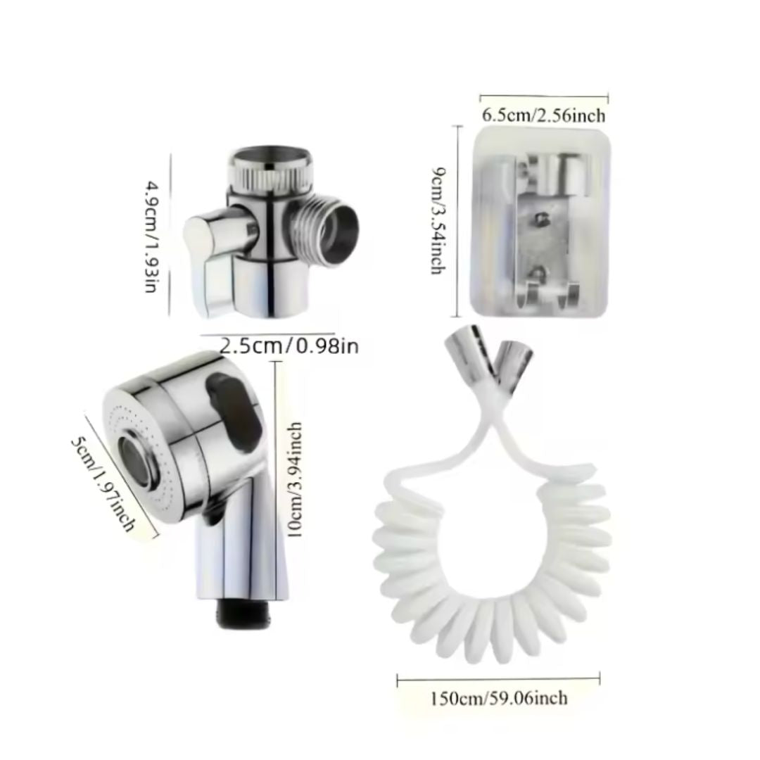 Chevaroo Extended No Leak Pet Bathing Faucet Sprayer