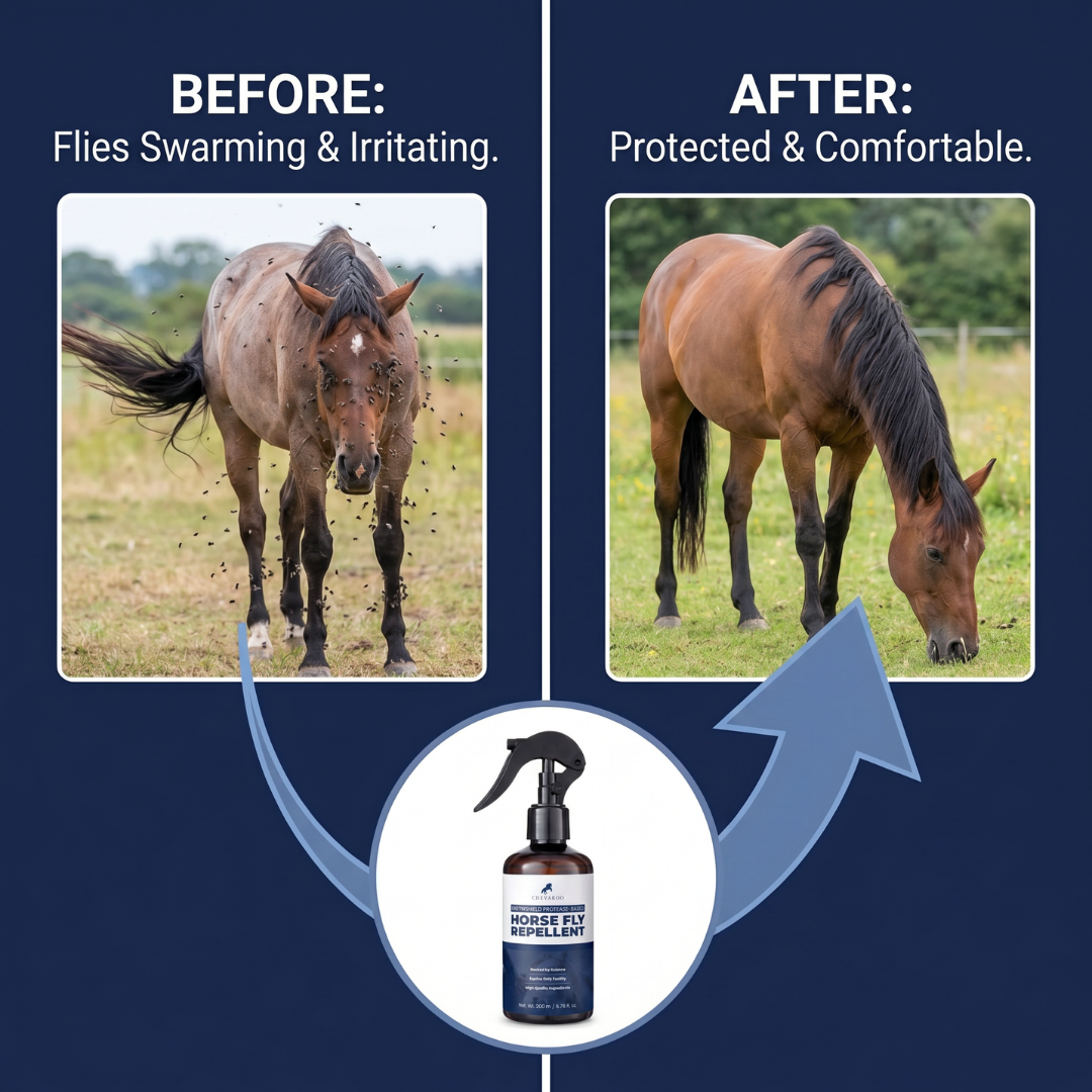 Chevaroo EnzymShield Protease-Based Horse Fly Repellent