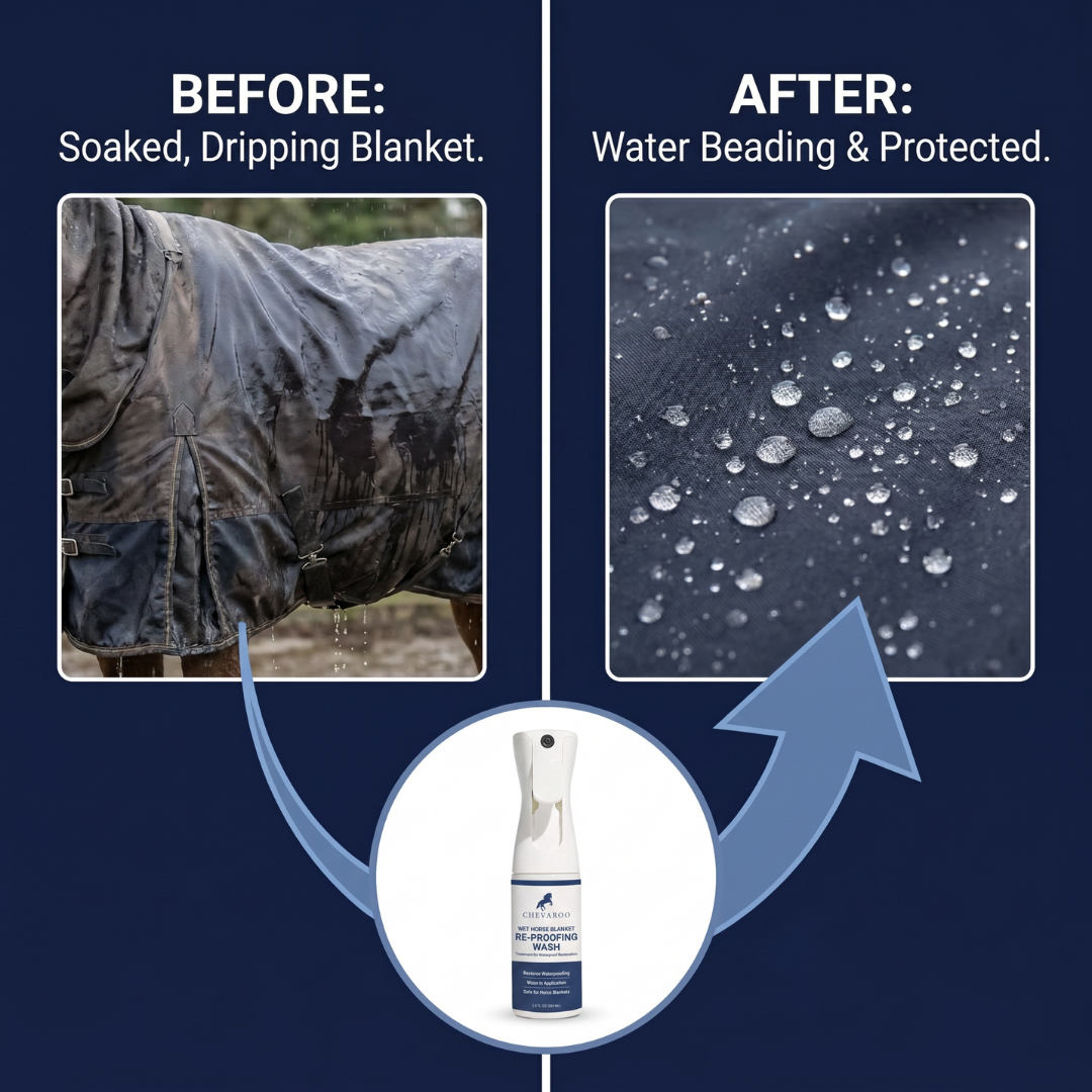 Chevaroo Wet Horse Blanket Re-Proofing Wash Treatment