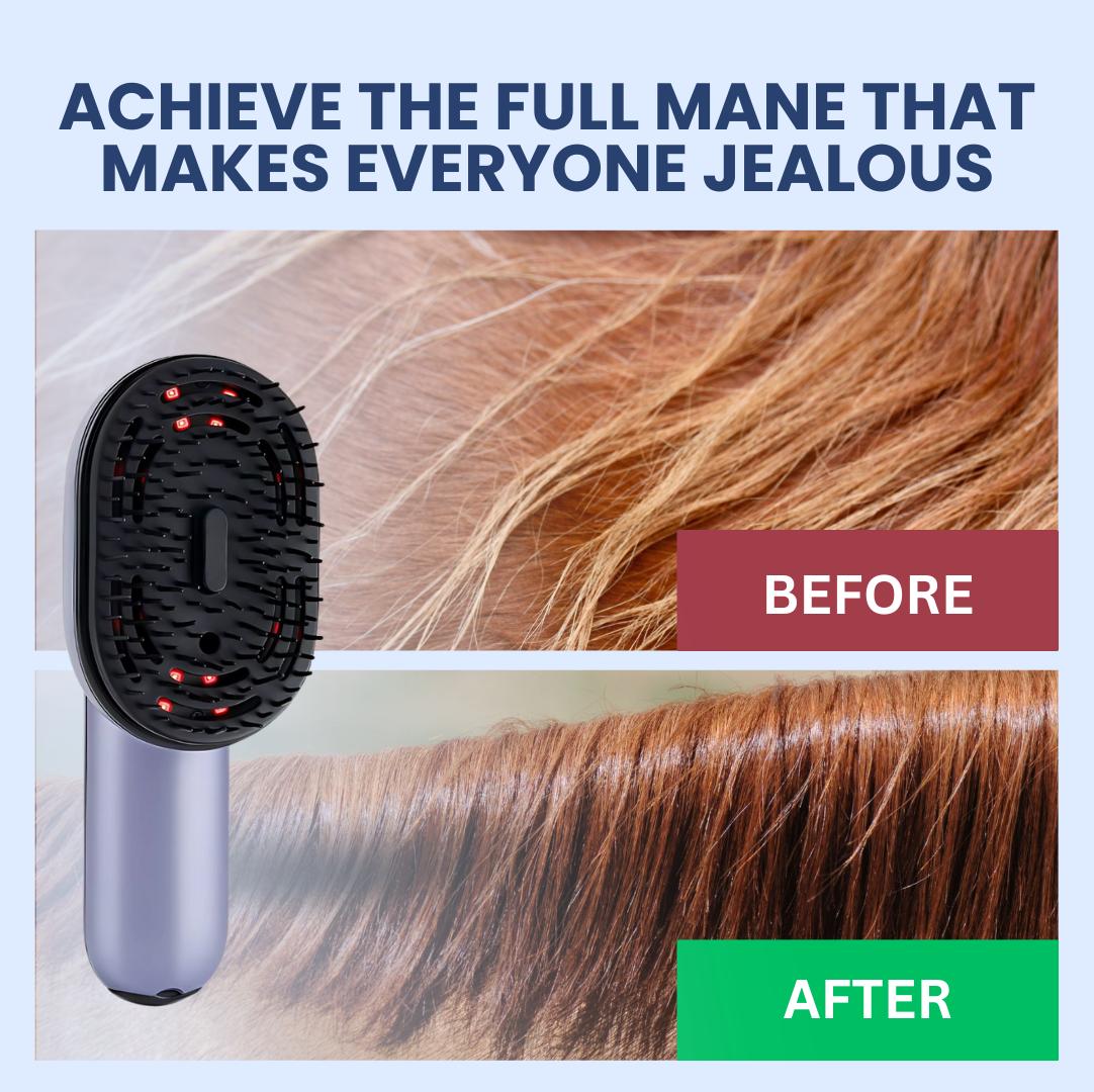 Chevaroo Red Light Steam Brush Pro