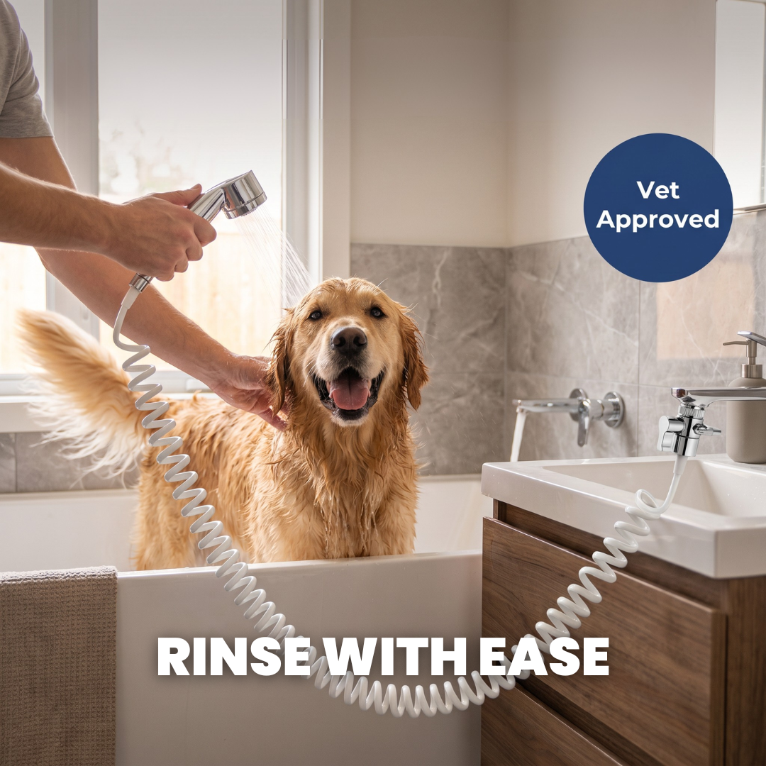 Chevaroo Extended No Leak Pet Bathing Faucet Sprayer