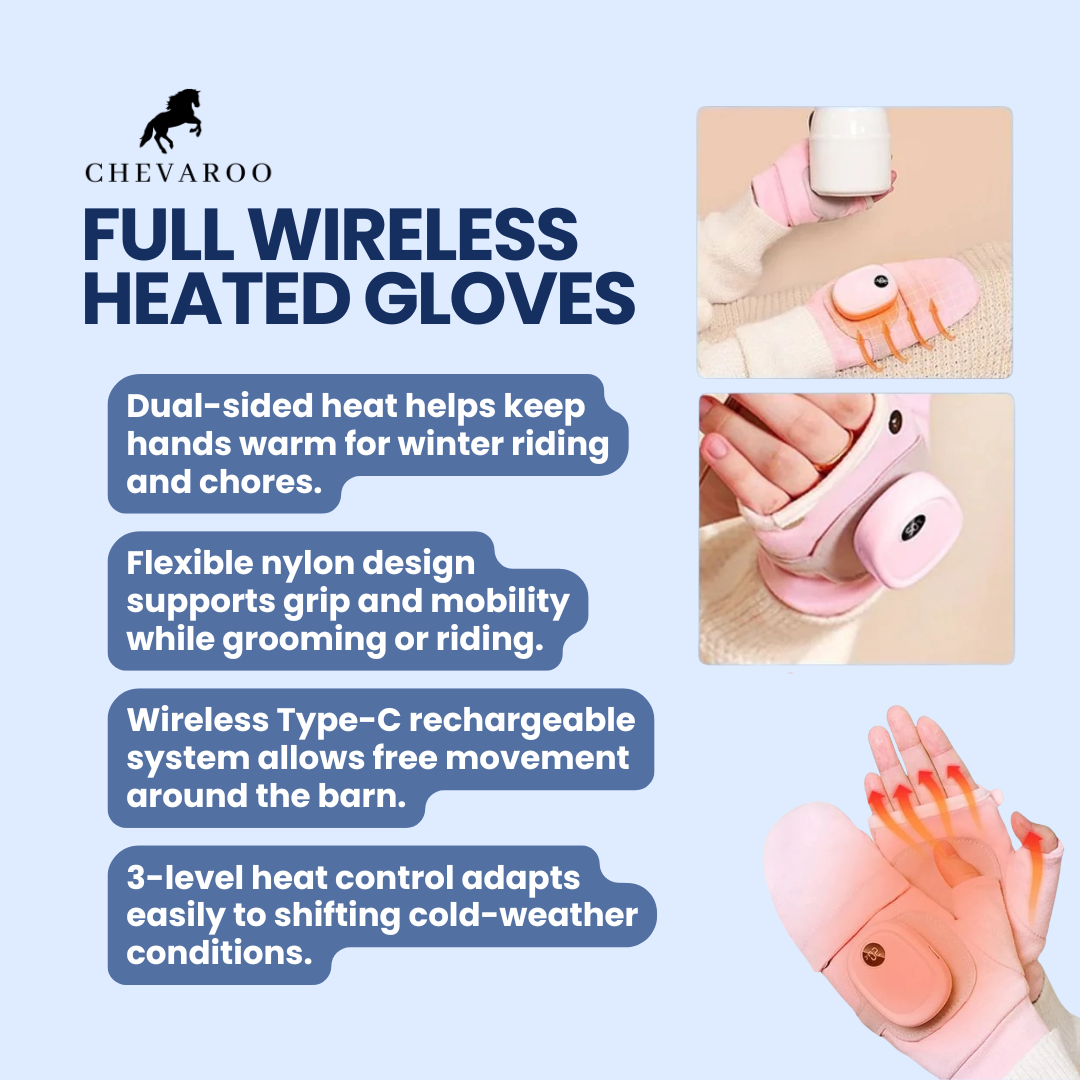 Chevaroo Full Wireless Heated Gloves