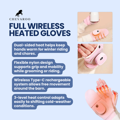 Chevaroo Full Wireless Heated Gloves