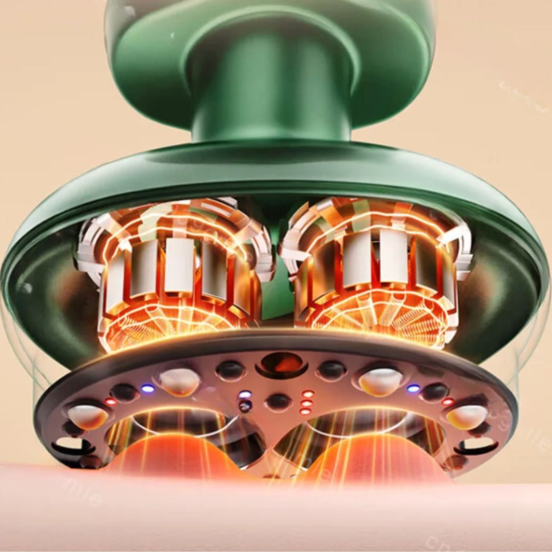 Chevaroo Blue and Red Light Cupping Therapy Device