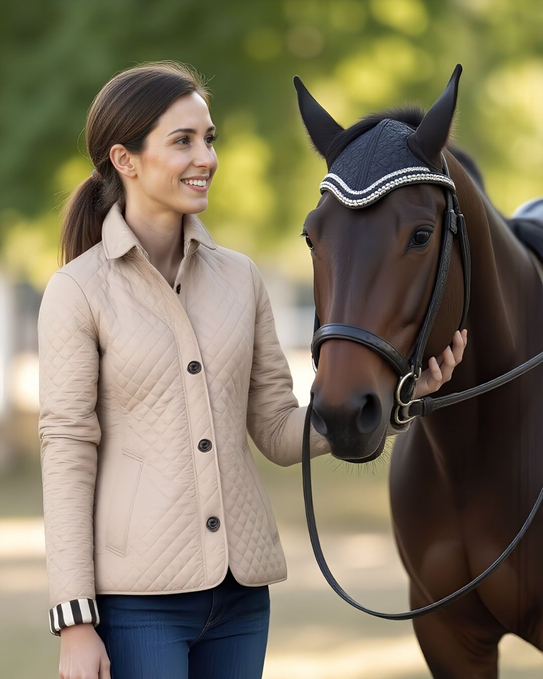 Equestrian Quilted Coat