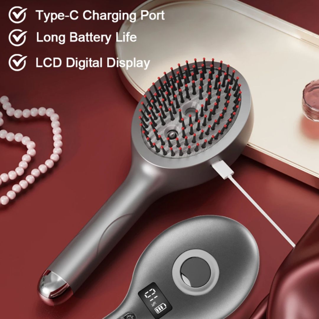 Chevaroo Red Light Steam Brush