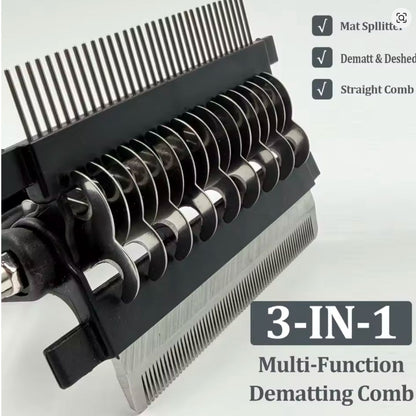 Chevaroo 3-in-1 Dog Grooming Brush