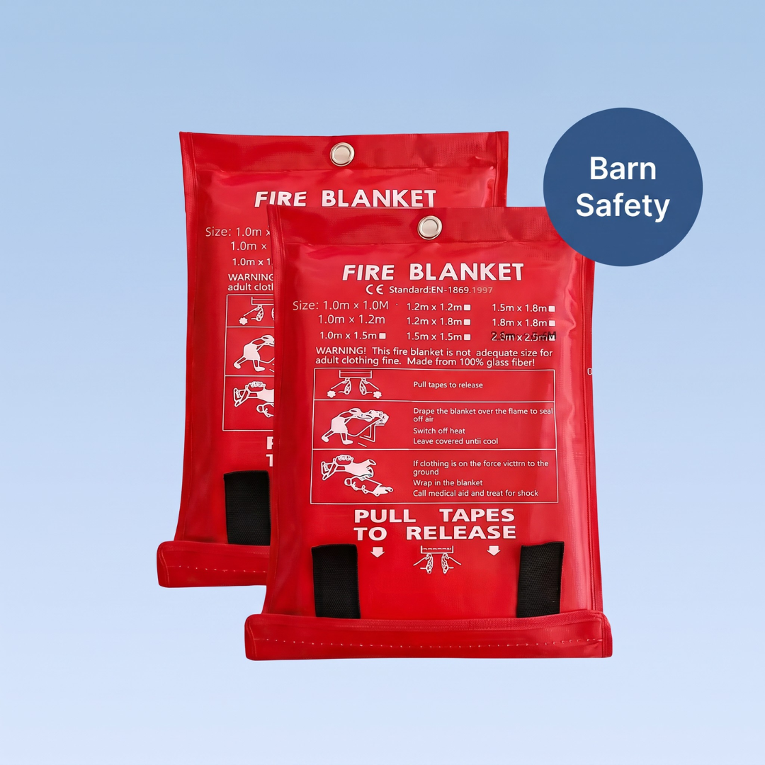 Chevaroo Barn Fire Blanket Extinguisher