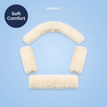 Chevaroo Soft Fleece Horse Noseband Cover