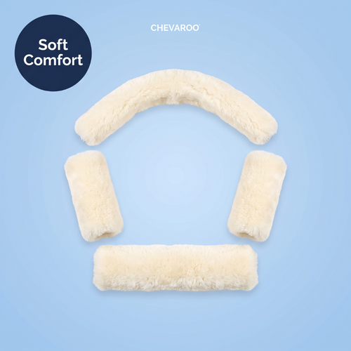 Chevaroo Soft Fleece Horse Noseband Cover