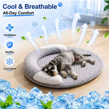 Chevaroo Lavender-Filled Pillow Calming Dog Bed