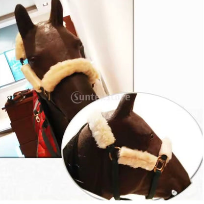 Chevaroo Soft Fleece Horse Noseband Cover