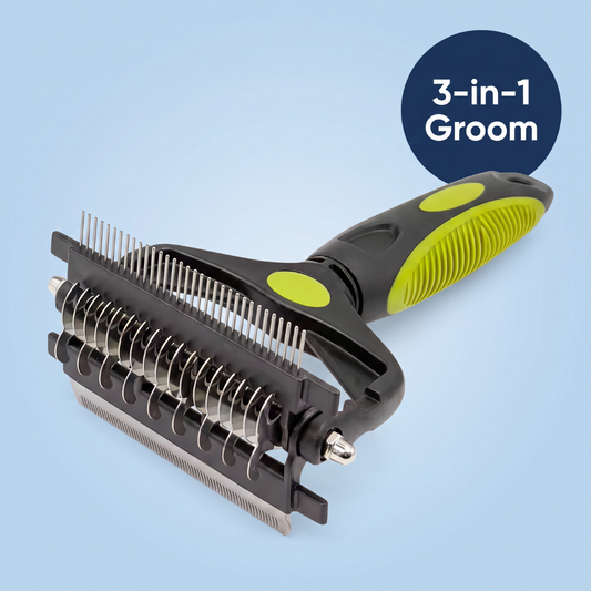 Chevaroo 3-in-1 Dog Grooming Brush