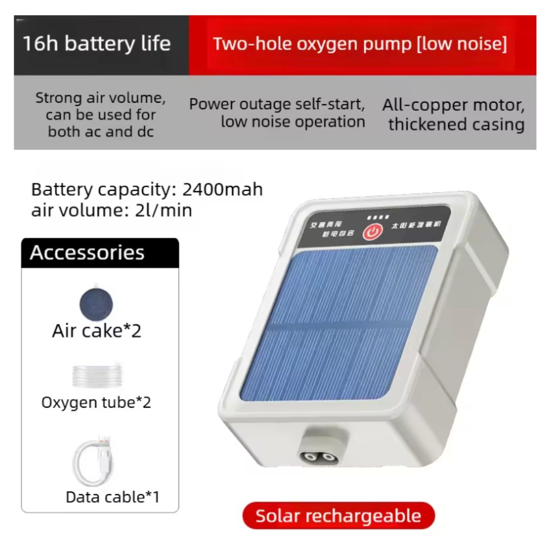 Chevaroo Mini Solar Horse Oxygenator Pump