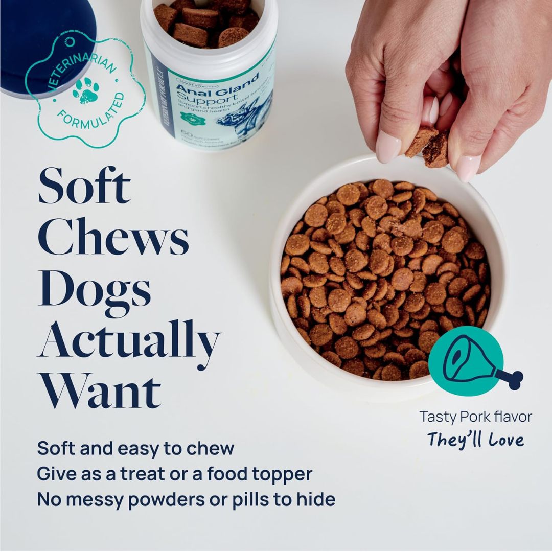 Chevaroo No Poo Anal Gland Soft Chew Support