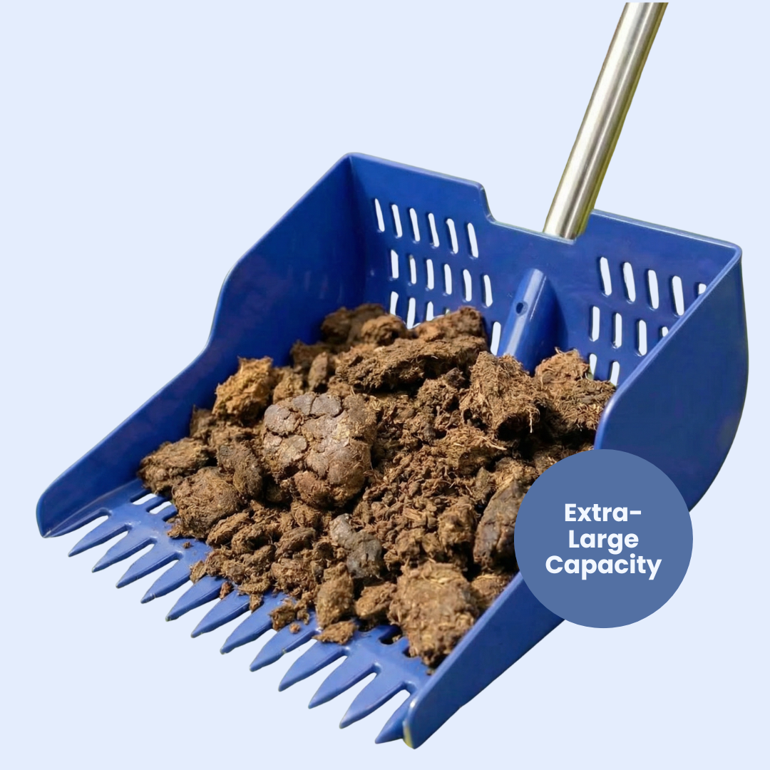 Chevaroo 2-in-1 Shovel Rake