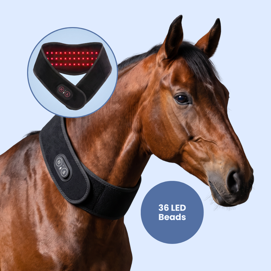 Chevaroo Horse Neck Red Light Massager