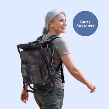 Chevaroo Portable Foldable Backpack Chair