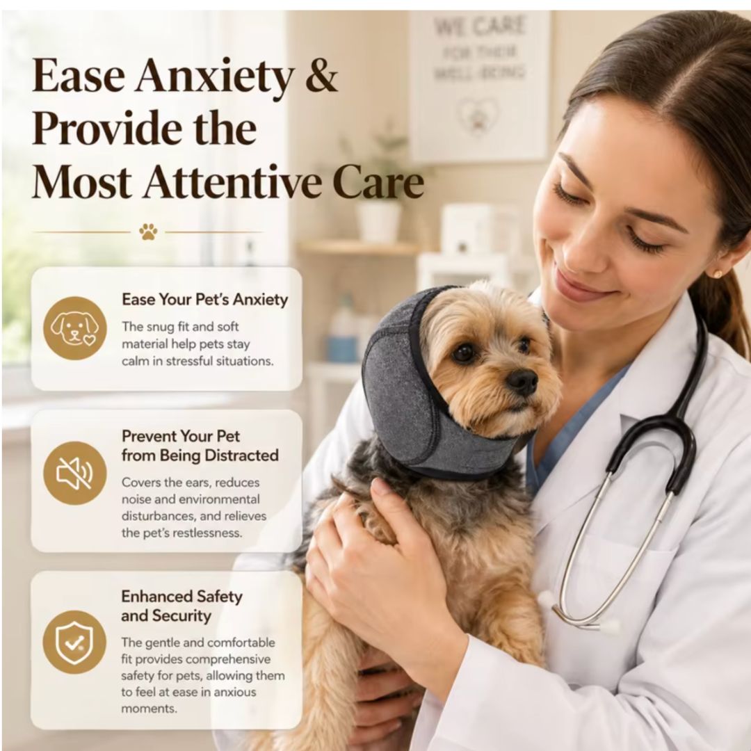 Chevaroo Extra Padded Anti-Barking & Calming Dog EarMuff