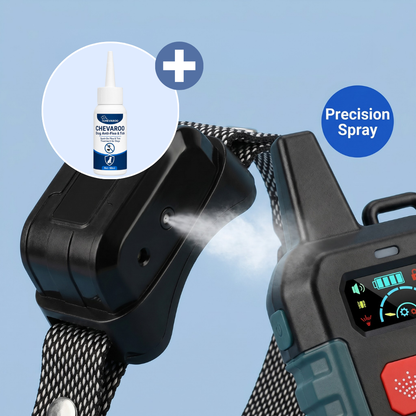 Chevaroo Dog Anti-Flea and Tick Spray Collar