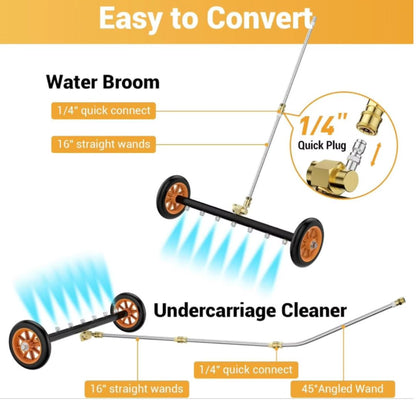 Chevaroo Water Pressure Stall Cleaner