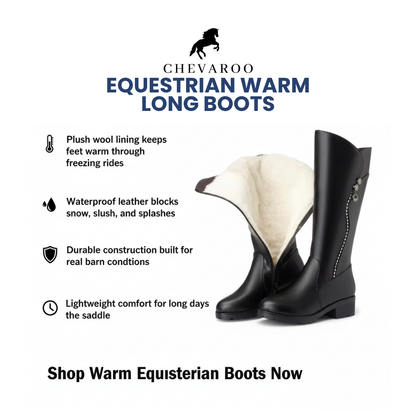 Chevaroo Equestrian Warm Long Boots