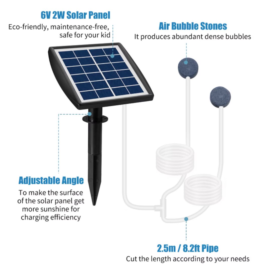 Chevaroo Solar Horse Oxygenator Pump