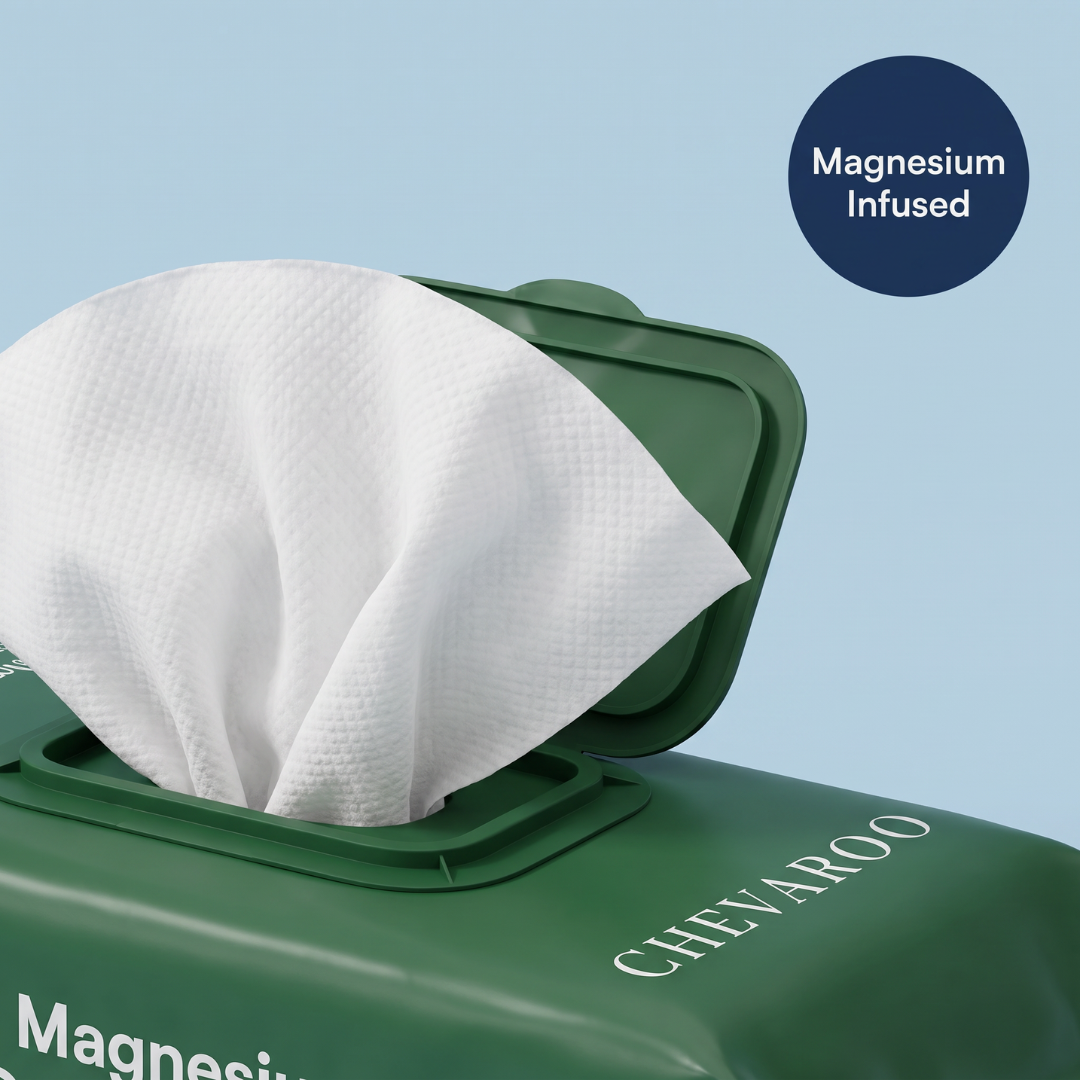 Chevaroo Magnesium Infused Unscented Dog Wipes