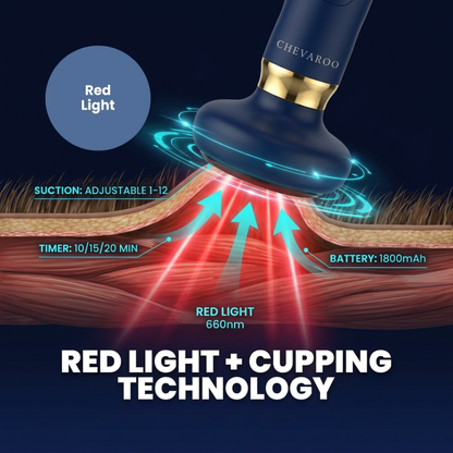 Chevaroo Dog & Cat Red Light Cupping Therapy