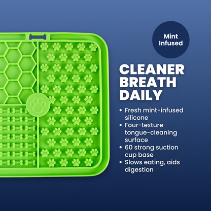 Chevaroo Fresh Mint Dog Lick Mat