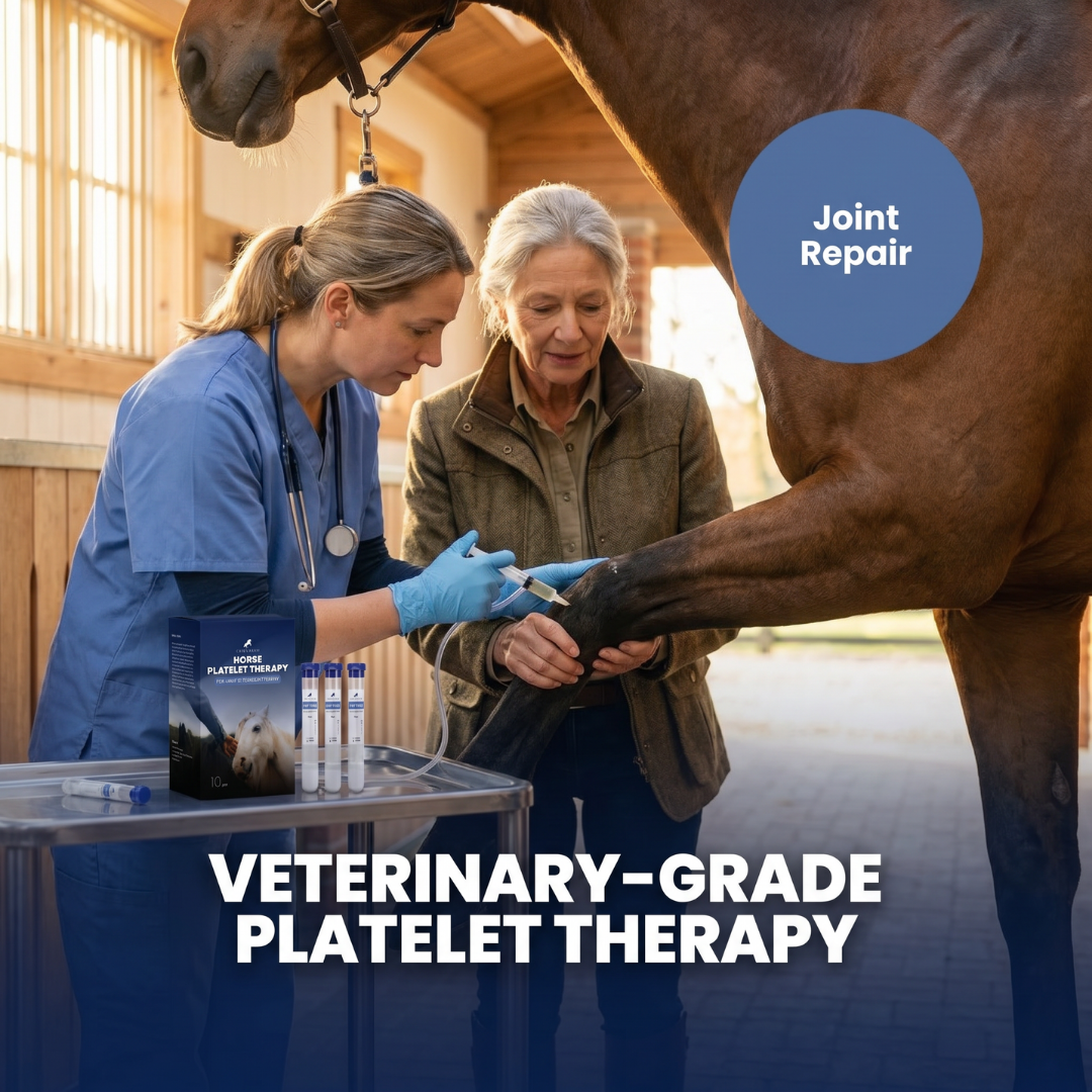 Chevaroo Horse Platelet Therapy for Joint & Tendon Repair