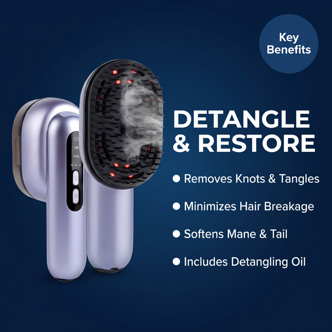 Chevaroo Mane & Tail Detangler Brush