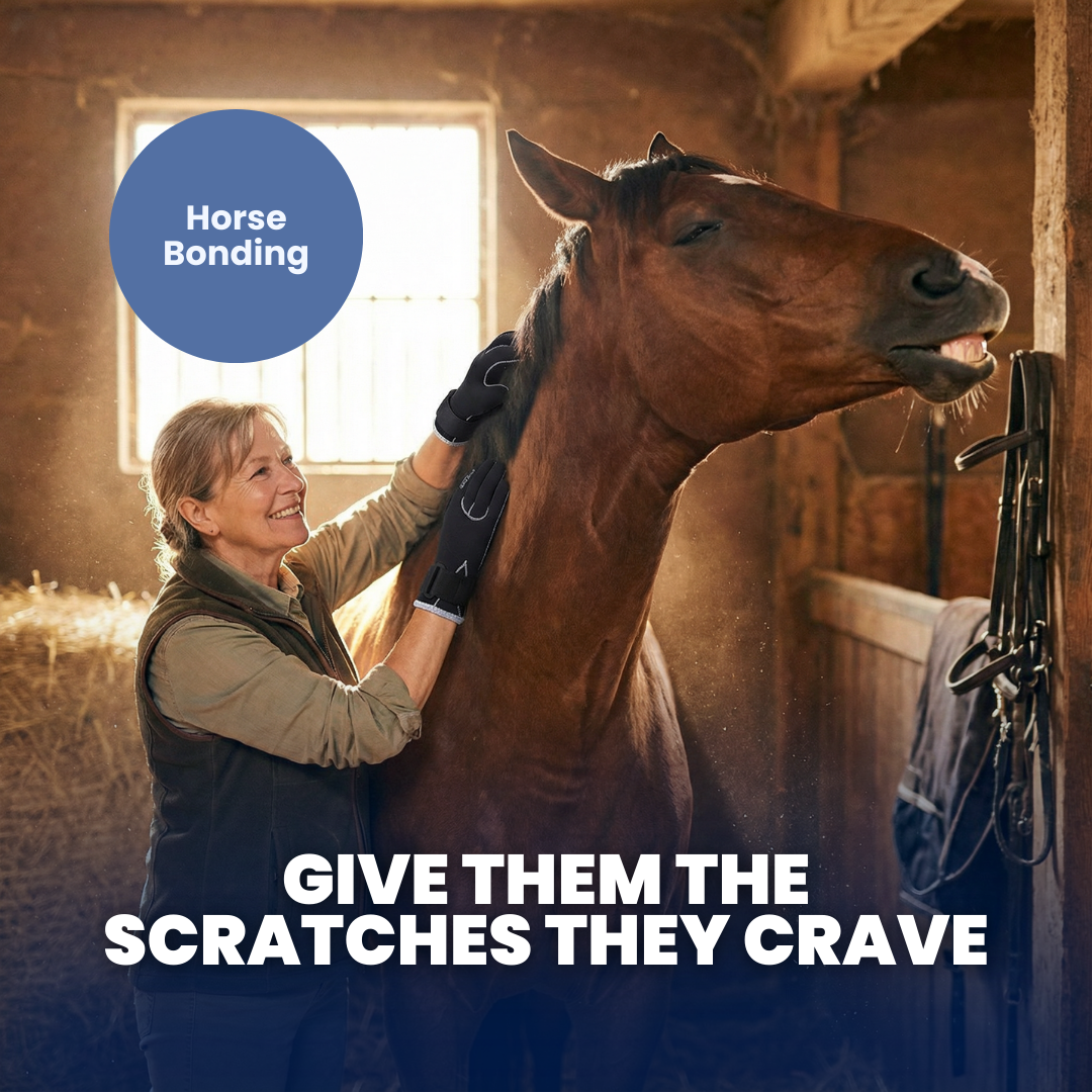 Chevaroo Horse Scratching Gloves