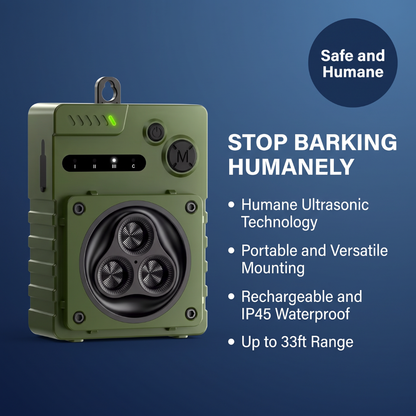 Chevaroo Ultrasonic Deterrent Anti-Barking Device