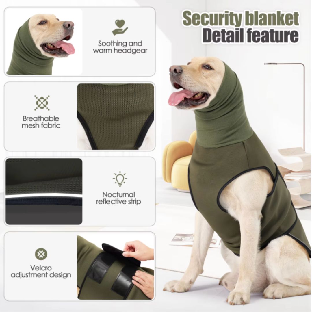 Chevaroo Weighted Calming EarMuff Vest