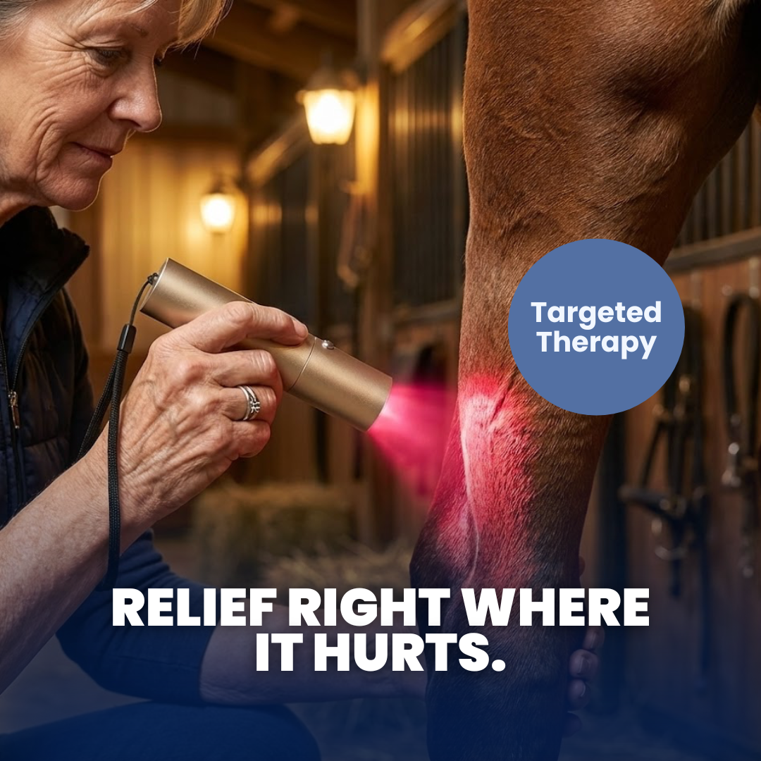 Chevaroo Blue & Red Light Therapy Torch