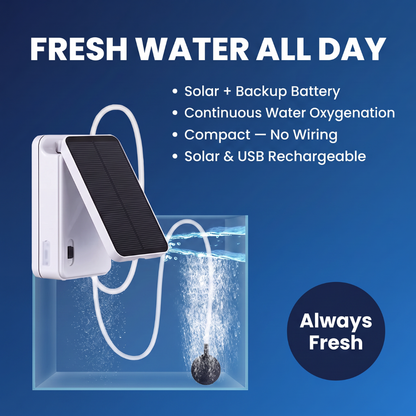 Chevaroo Mini Solar Horse Oxygenator Pump