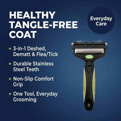 Chevaroo 3-in-1 Dog Grooming Brush