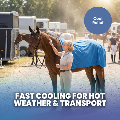 EquiOptimus Horse Back Cooling XXL Towel