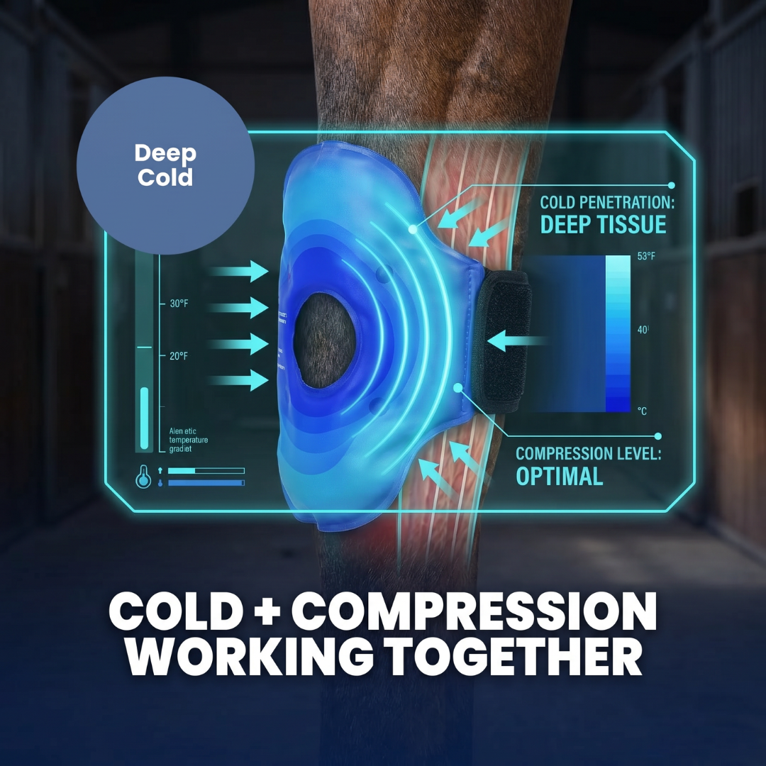 Chevaroo Horse Cold Therapy Wrap