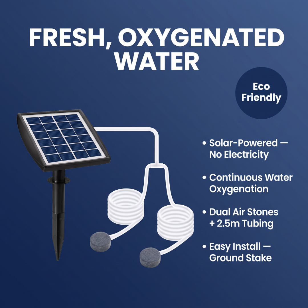 Chevaroo Solar Horse Oxygenator Pump