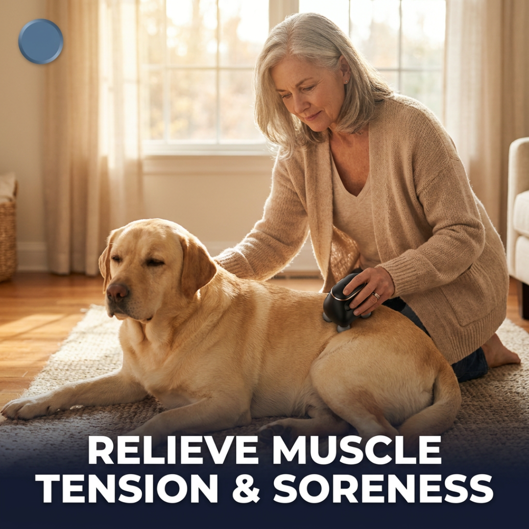 Chevaroo Dog 4 Heads Massager