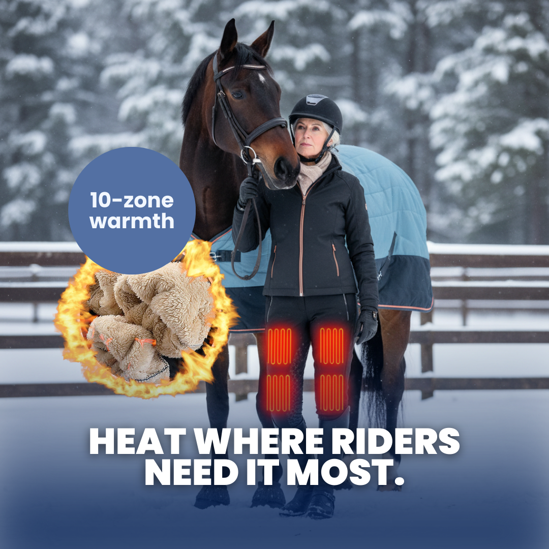 Chevaroo Heated Full Seat Waterproof Breeches