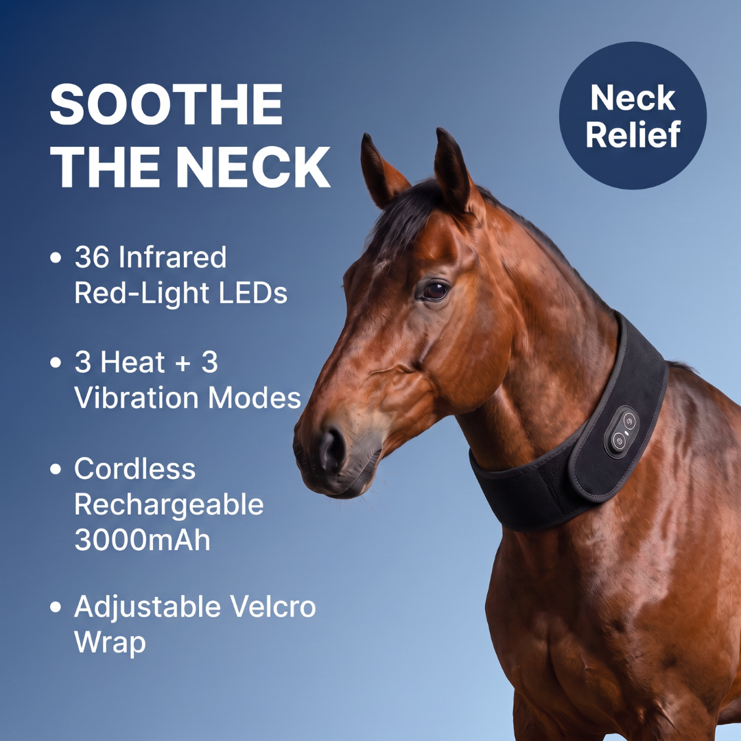 Chevaroo Horse Neck Red Light Massager