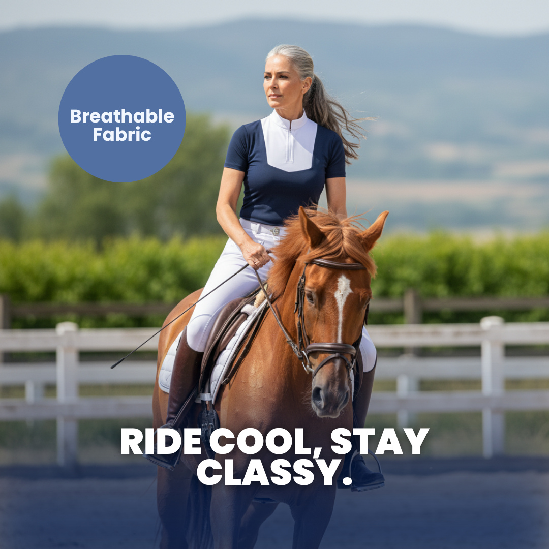 Chevaroo Short Sleeve Riding Top