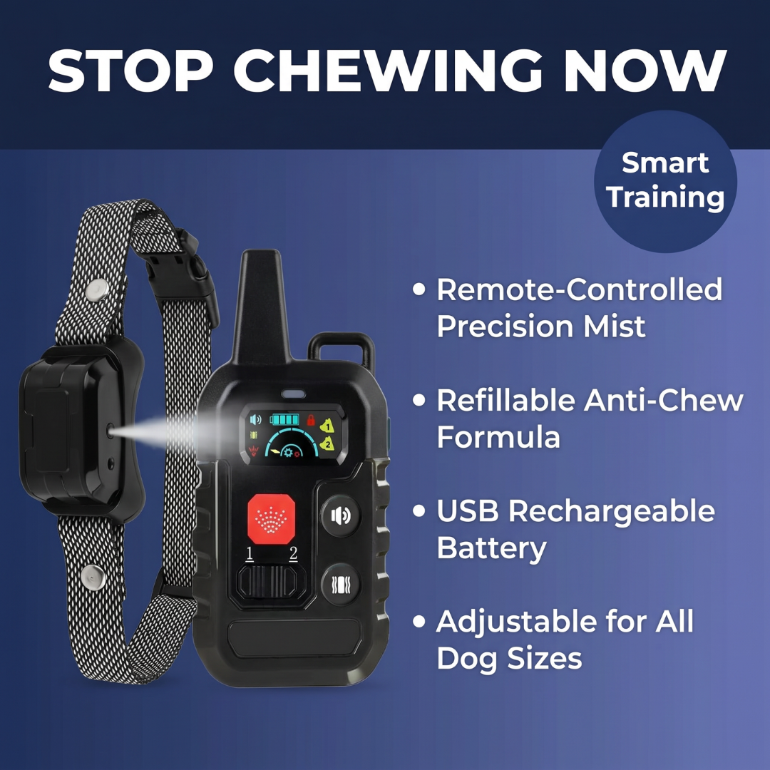 Chevaroo Dog Anti-Chew & Hot Spot Spray Collar