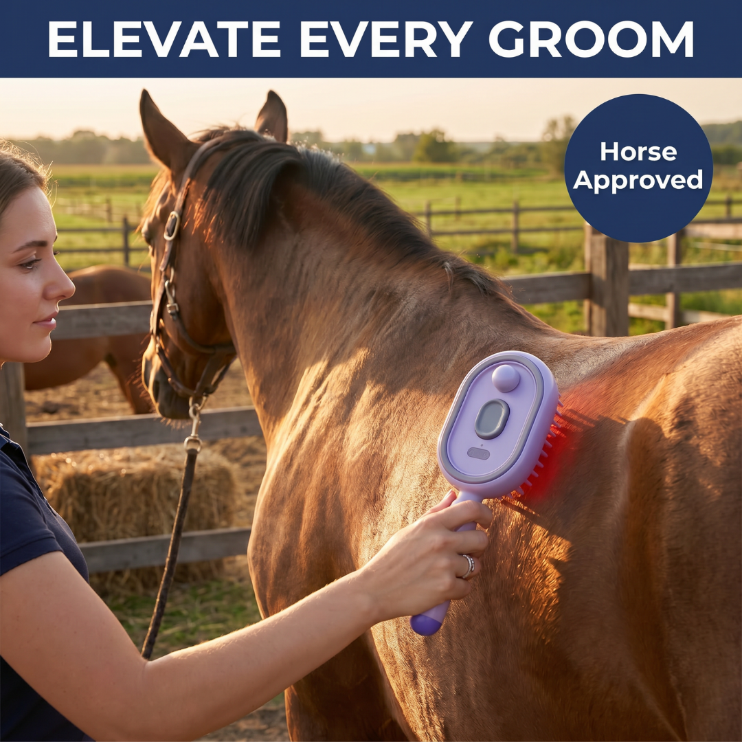 Chevaroo Horse Steam Brush 3.0