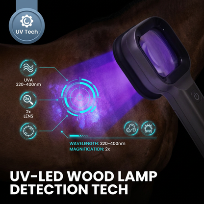 Chevaroo Ringworm/Mange UV Wood Lamp 2.0
