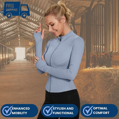 SleemFit Equestrian Long Sleeve