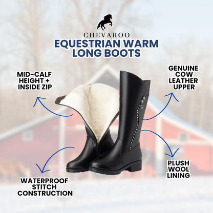Chevaroo Equestrian Warm Long Boots